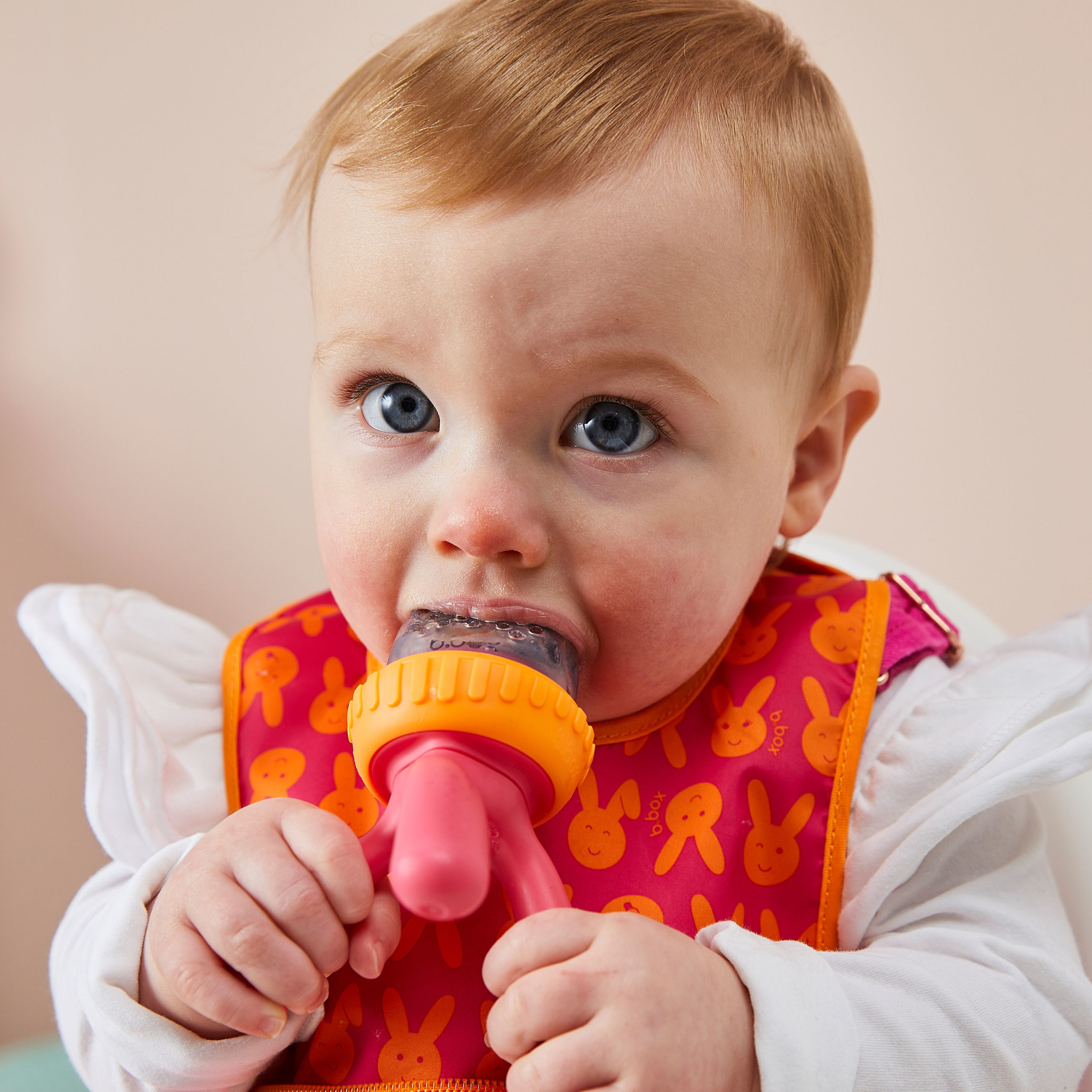 Grignoteuse en Silicone pour bébé - Découverte des aliments